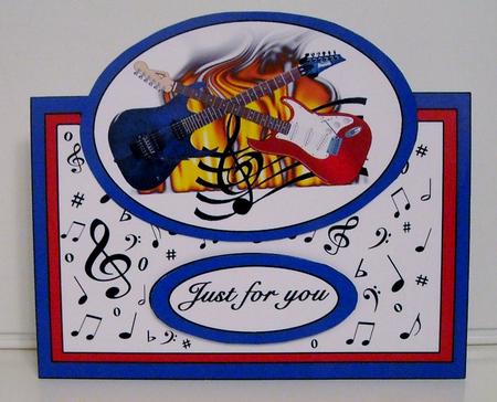 Hot Guitars Over the Edge by Pam Stubley