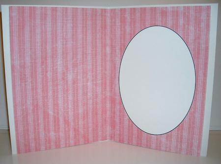 Pink Textured Stripe Insert 2 by Pam Stubley