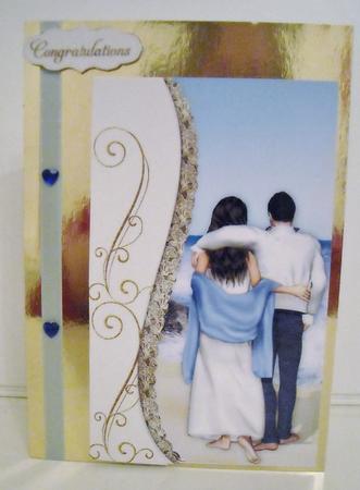 Engagement or Wedding Side Stacker by Pam Stubley