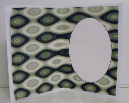 Black and Lemon Diamond Retro Insert by Pam Stubley