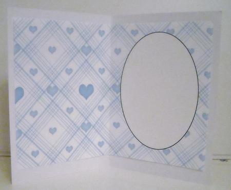Blue Hearts Insert 1 by Pam Stubley