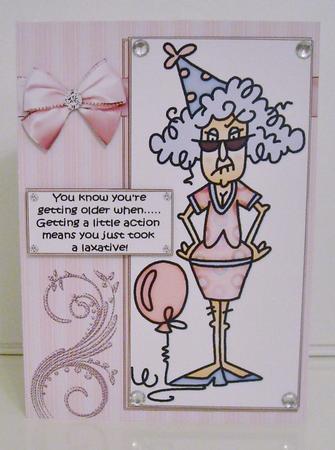 Stella Needs a Little Action Quick Card by Pam Stubley