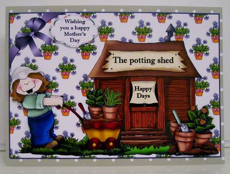 The Potting Shed Mini Kit by Pam Stubley
