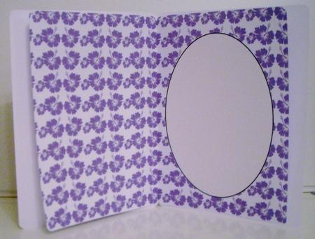 Lilac and White Insert 12 by Pam Stubley