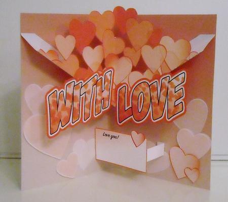 Valentine Comic Pop Up by Pam Stubley