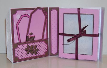 3D Fondant Fancies Gift Box Card Kit with 3D Decoupage by Pam Stubley