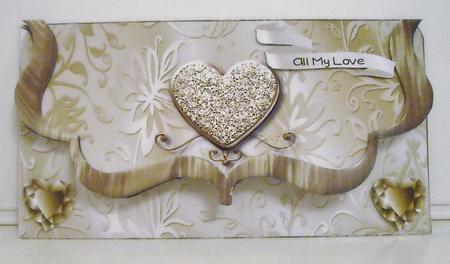 Pretty Brocade Clutch Purse Mini Kit 1 by Pam Stubley