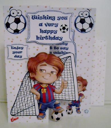 Thumbs Up to Football Kit by Pam Stubley
