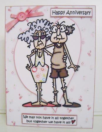 Stella and Gus Have It All Quick Card by Pam Stubley