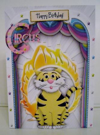 In the Circus with a Tiger by Pam Stubley
