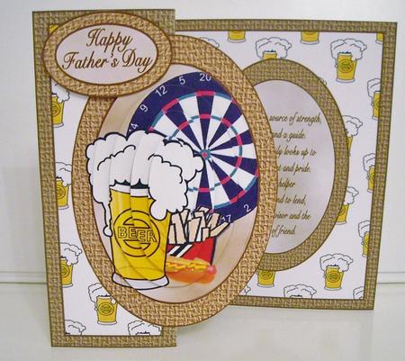 Beer and Chips Father's Day Mini Kit by Pam Stubley