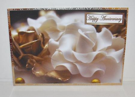 Golden Wedding Oval Pyramid by Pam Stubley