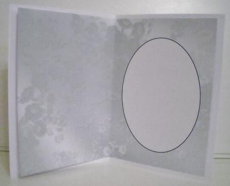 Silver Floral Satin Insert 2 by Pam Stubley