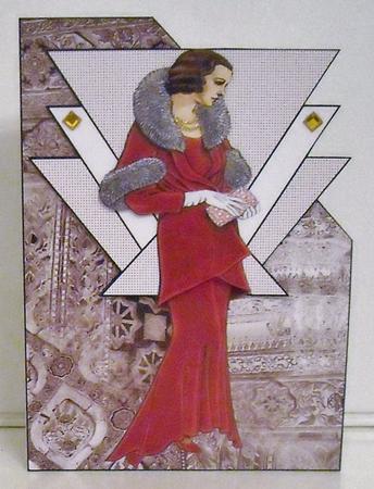 Art Deco 27 Over the Corner by Pam Stubley