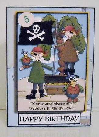 Ahoy Birthday Boy by Pam Stubley