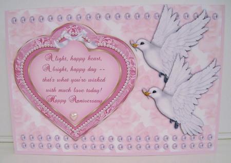 Pair of Doves Anniversary by Pam Stubley