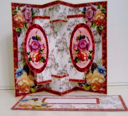 3D Double Concertina Pop-out  by Pam Stubley