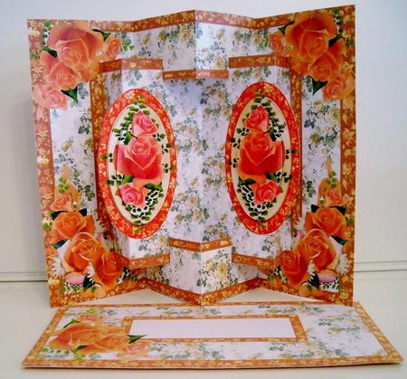 3D Double Concertina Pop-out  by Pam Stubley