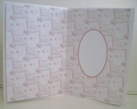 Baby Cradle Pink Insert by Pam Stubley