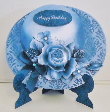Hat Stand Mini Kit - Blue Muse by Pam Stubley