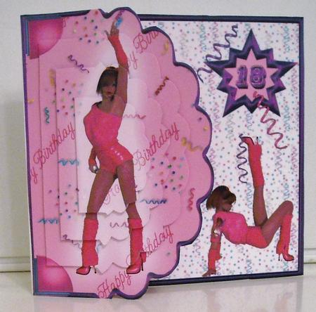 18th Birthday Flashdance by Pam Stubley