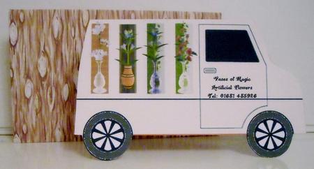Van Card Envelope by Pam Stubley
