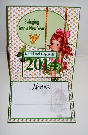 Swing Into the New Year Calendar by Pam Stubley