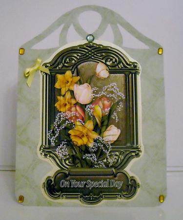 Spring Flowers Pyramage Topper by Pam Stubley