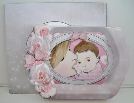 Mommy & Me Tent Card by Pam Stubley