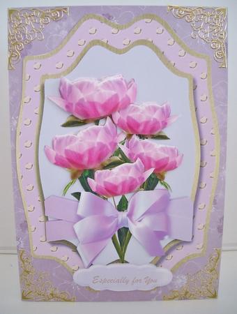 Lovely Open Pink Peonys by Pam Stubley