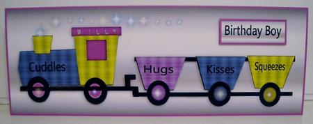 Little Boys Train by Pam Stubley