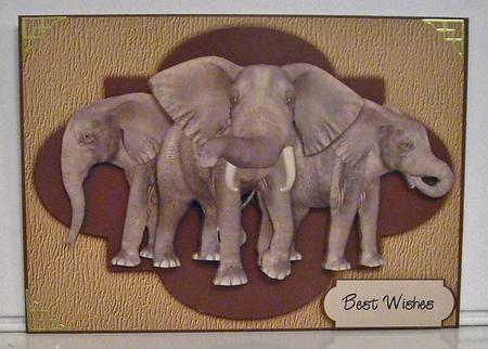 Raised Elephant Mini Kit by Pam Stubley