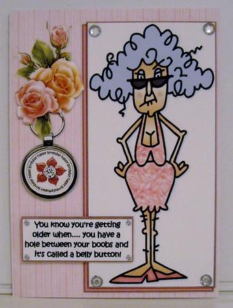 Stella Must Be Getting Older Quick Card by Pam Stubley