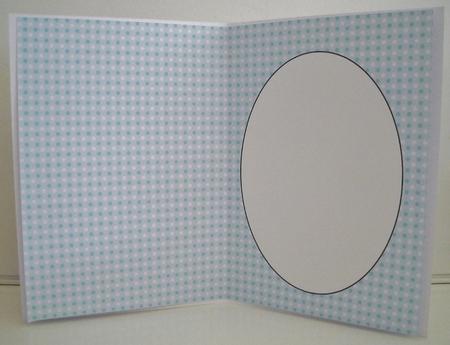 Blue Spotty Insert 2 by Pam Stubley