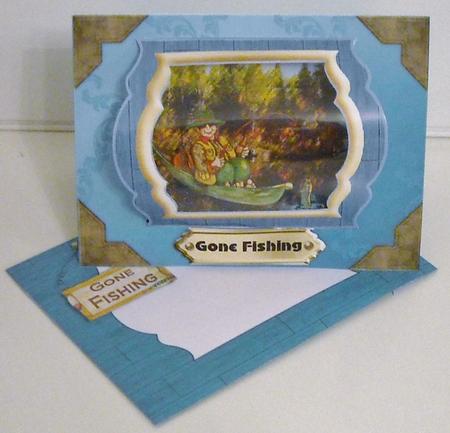 A Quiet Plaice Bow Window Card Kit by Pam Stubley