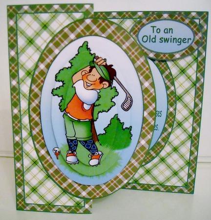 Mini Kit 'that's Golf' with Verse by Pam Stubley