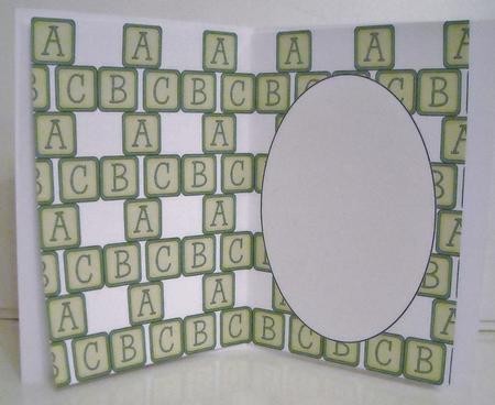 Baby Blocks Insert by Pam Stubley