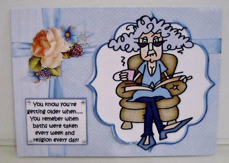 Stella Remembers When -  Quick Card by Pam Stubley