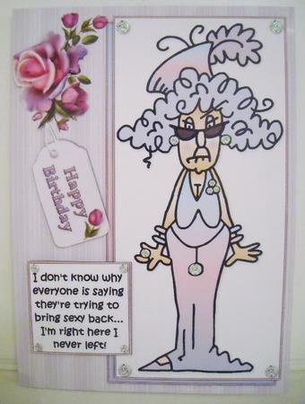 Stella is Sexy Quick Card by Pam Stubley