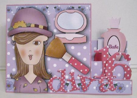 Diva Fever - Age Card Kit - Side Stepper by Pam Stubley