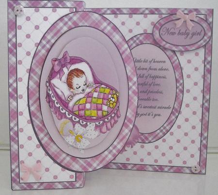 New Baby Girl - Mini Kit by Pam Stubley