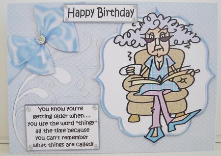 Stella Where's the Thingy Quick Card by Pam Stubley