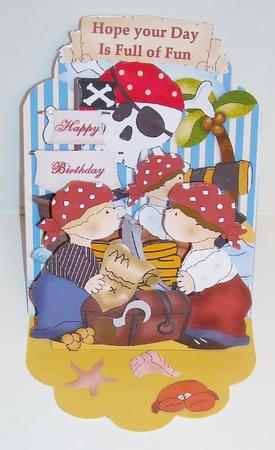 High Seas Birthday Adventure - Le Grand 3D Easel Kit by Pam Stubley