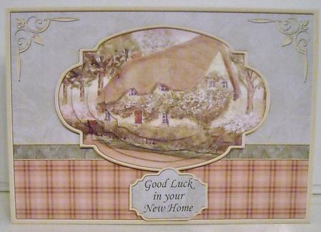 Thatched Cottage Birthday or New Home Mini Kit by Pam Stubley