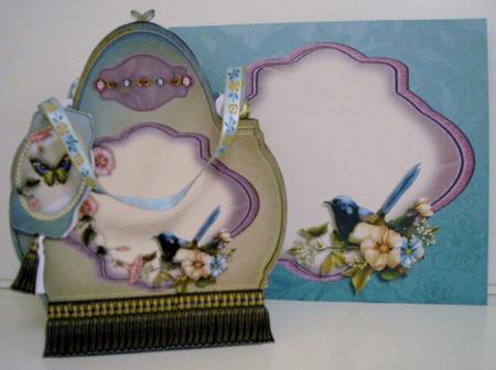 Jenny Wren's Secret Garden Envelope & Gift Bag Kit by Pam Stubley