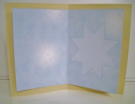 Snowflakes Star Insert by Pam Stubley