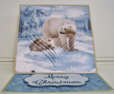 Polar Bear Pyramid Easel by Pam Stubley