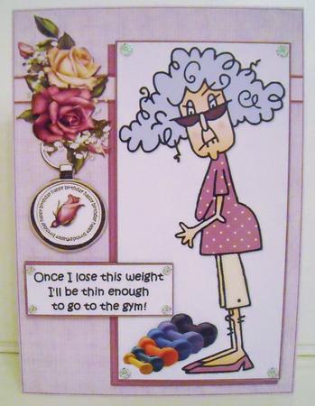 Stella Wants to Go to the Gym Quick Card by Pam Stubley
