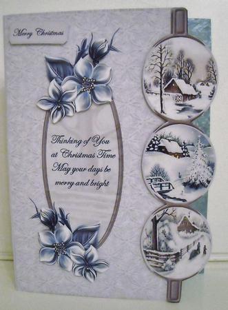 Vintage Christmas Wonderland Over the Side by Pam Stubley