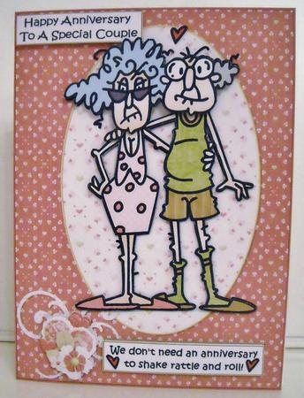 Stella and Gus Shake Rattle and Roll Anniversary by Pam Stubley